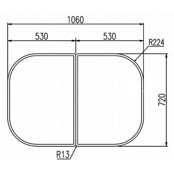 INAX Ct^ YFK-1175B(9)-PB