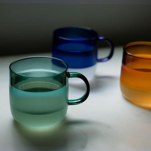 amabro ガラス製マグ TWO TONE MUG アマブロ アマブロ 耐熱ガラス マグカップ オシャレ おしゃれ ギフト プレゼント