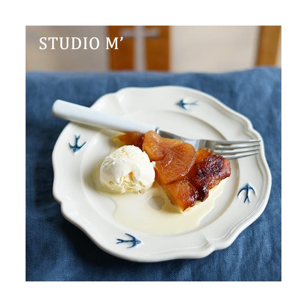 スタジオエム ラウンドプレート アーリーバード  食器 取り皿 ケーキ皿 おしゃれ かわいい ギフト