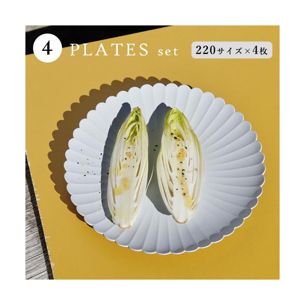 有田焼 1616 / arita japan TY パレスプレート220mm 4枚セット アリタジャパン おしゃれ オシャレ ギフト プレゼント 食器 皿
