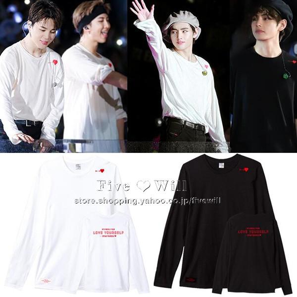 ＷＥＢ限定カラー有 BTS 防弾少年団 LYS SYS FINAL LONG SLEEVE T