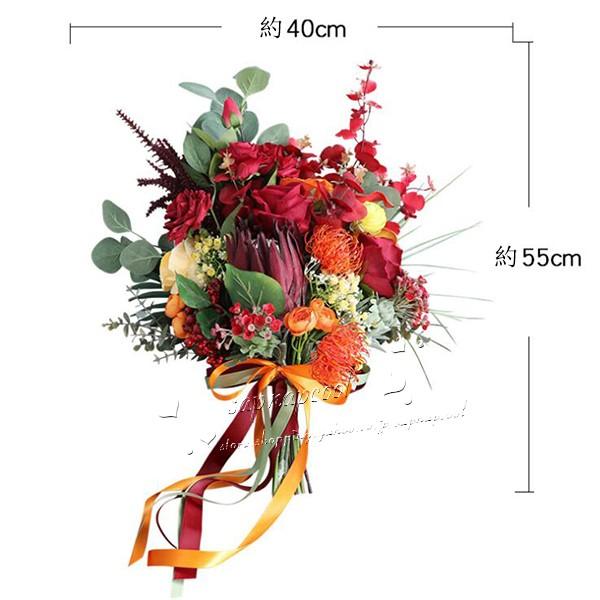 ブートニア 手首の花 安い ウェ ウェ 披露宴 送料無料 ウエディングブーケ ディング用 造花 ローズ 結婚式 手作り 披露宴 安い アレンジメント 花嫁 キット ブライダルブーケ Fh03 豊盛商事