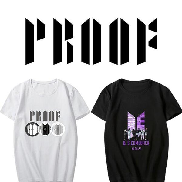 送料無料◇2023新品 BTS(防弾少年団) PROOF 韓流グッズ 半袖 Tシャツ