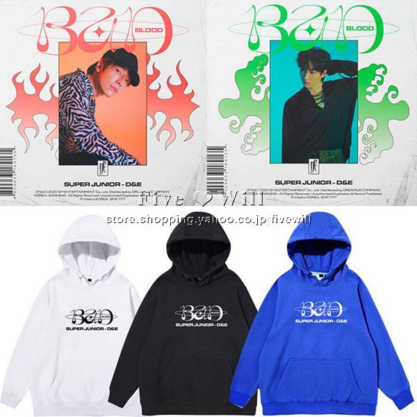 送料無料 Super Juniord E Bad Blood 韓流グッズ パーカー スウェット フード付き 春秋 男女兼用 応援服 打歌服カジュアルウェア ペアルック Fxqsjde01 豊盛商事 通販 Yahoo ショッピング
