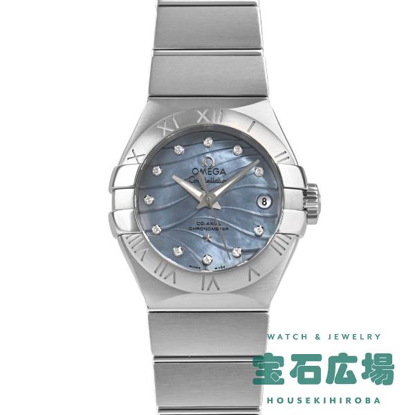 オメガ OMEGA コンステレーション ブラッシュコーアクシャル プリュム 123.10.27.20.57.001 中古 未使用品 レディース 腕時計