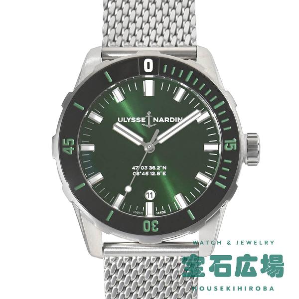 ユリス ナルダン ULYSSE NARDIN (中古) ダイバー 42MM HANDA Watch World 限定20本 8163-175/98-J 中古 メンズ 腕時計