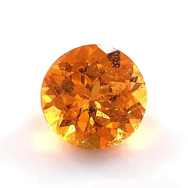 ナミビア産マンダリンガーネット ルース 1.01ct【品質保証書付 