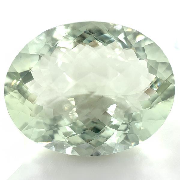 超大粒！グリーンクォーツ ルース 59.34ct【品質保証書付