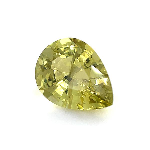スリランカ産クリソベリル ルース 1.34ct【品質保証書/宝石鑑別