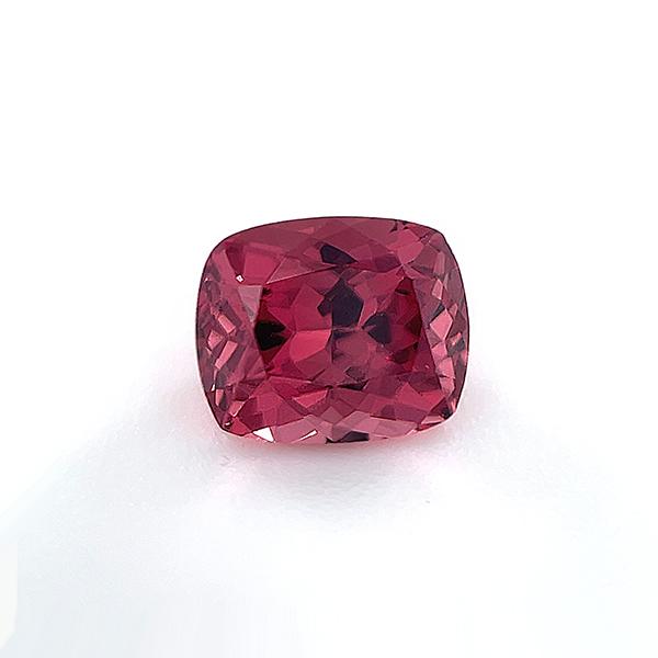 タンザニア産マラヤガーネット ルース 0.794ct【品質保証書/日本宝石学