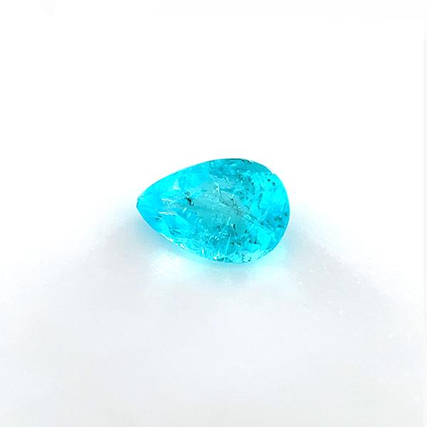 ブラジル産パライバトルマリン ルース 0.20ct【品質保証書/宝石鑑別 