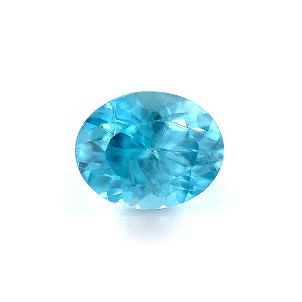 カンボジア産ブルージルコン ルース 1.00ct 【品質保証書付】 : 宝石  