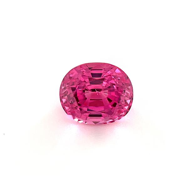 ネオンピンクスピネル ルース 0.65ct【品質保証書/宝石鑑別書付 