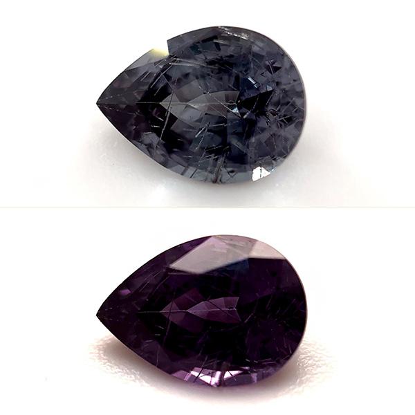 カラーチェンジガーネット ルース 0.59ct【品質保証書/宝石鑑別書付 