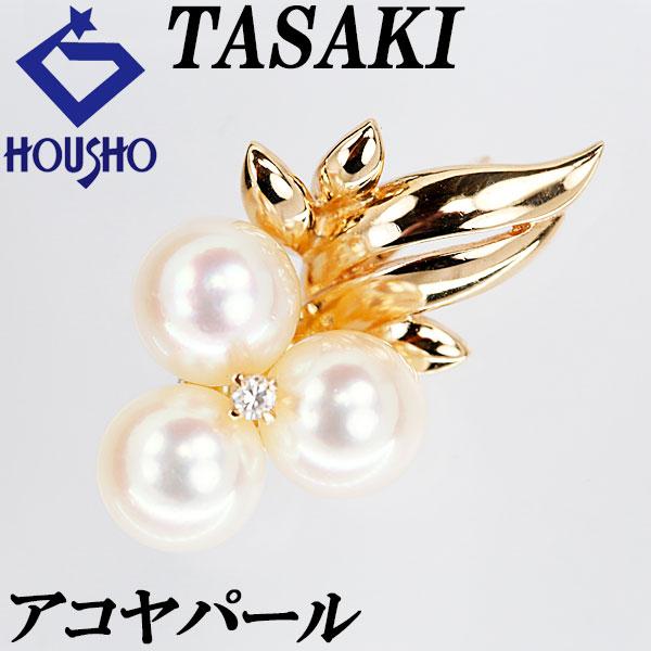TASAKI タサキ アコヤパール ペンダントトップ K14YG ブランド 送料  