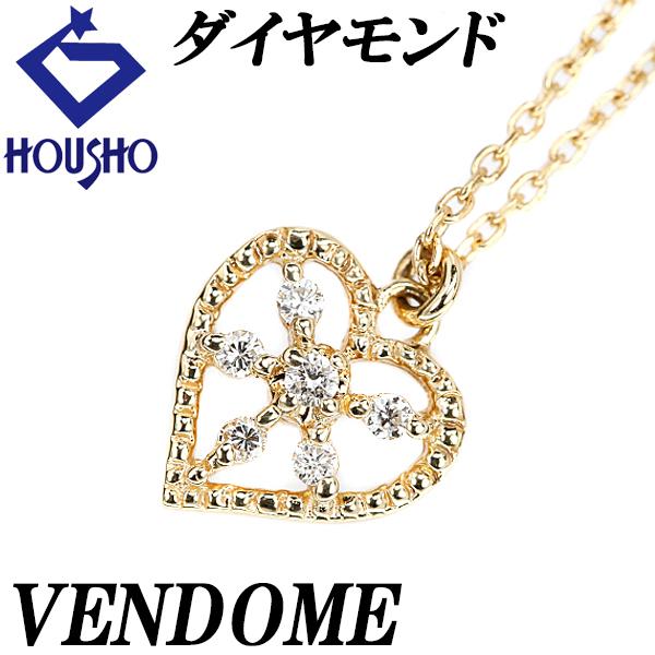 VENDOME AOYAMA（ヴァンドーム青山） ダイヤモンド ネックレス K10YG 