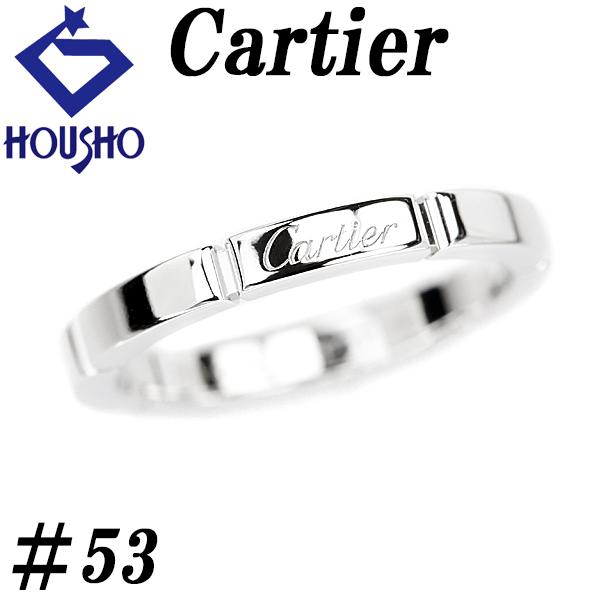 Cartier（カルティエ） マイヨンパンテール リング K18WG #53 地金のみ 