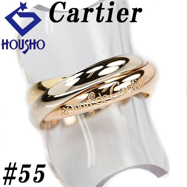 TRINITY（Cartier） カルティエ トリニティ K18YG WG PG スリーカラー