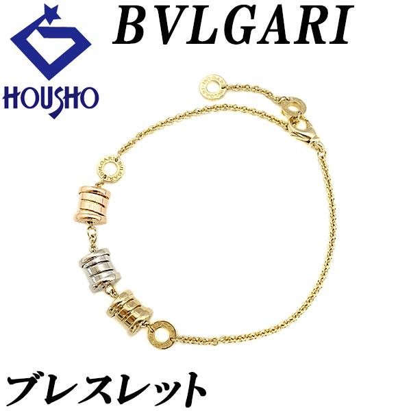 BVLGARI ブルガリ ビーゼロワン スリーエレメント ブレスレット K18YG  