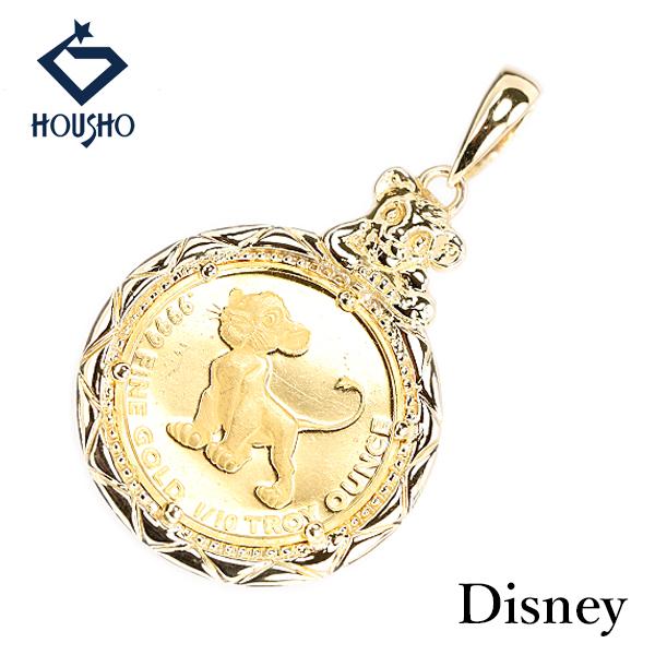 Disney（ディズニー） ペンダントトップ K24IG K18YG Disney ライオン