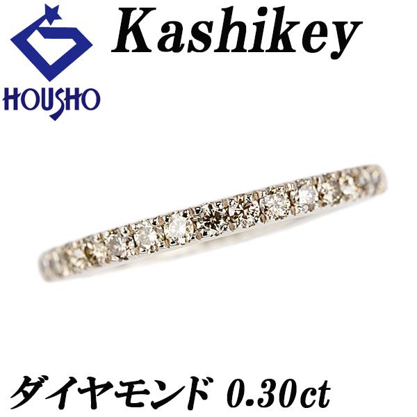 限定お値下げ♡カシケイ♡ダイヤモンド0.4カラット♡k18リング カシケイ ブラウンダイヤモンド ライン K18ブラウンゴールド Kashikey