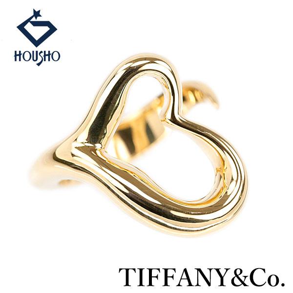 TIFFANY&Co.（ティファニー） オープンハート リング K18YG TIFFANY&Co