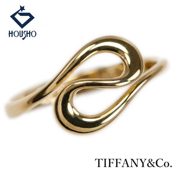 TIFFANY&Co.（ティファニー） オープンウェーブ リング K18イエロー 