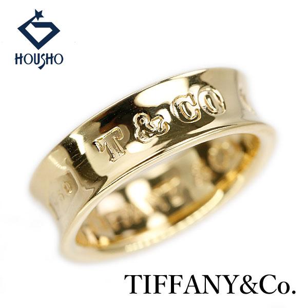 TIFFANY&Co.（ティファニー） 1837 リング K18イエローゴールド ロゴ