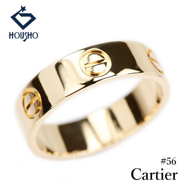 Cartier（カルティエ） ラブ リング K18イエローゴールド #56 ビス 