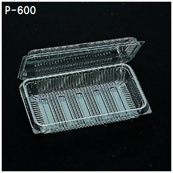 福助 福助工業 【ケース販売】FKパック P-600 142x217x本体高33蓋高11mm