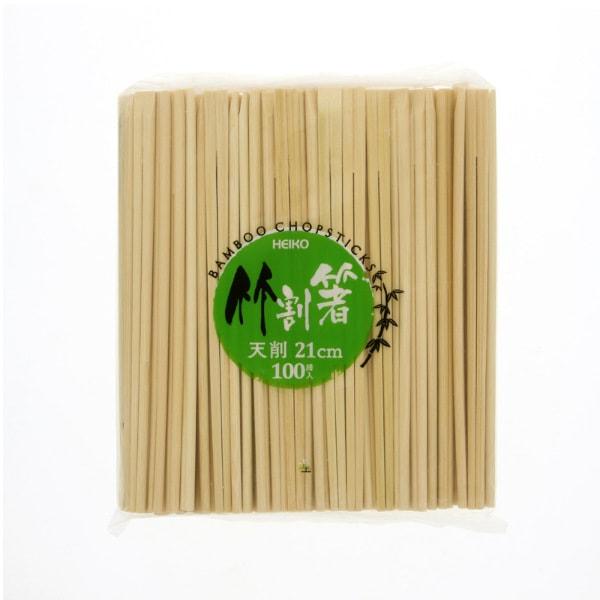 竹割箸 天削 21cm 100膳 ＃4636340 : 包装市場 ヤフー店 - 通販