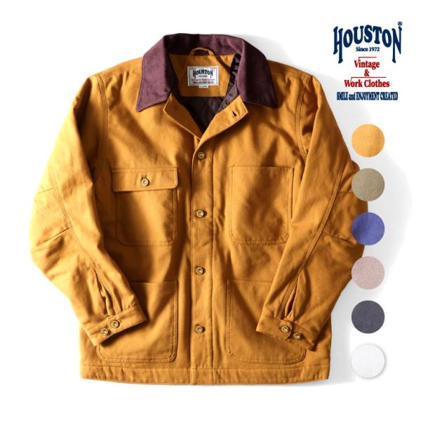 HOUSTON（ヒューストン） 51407 SOLID VIYELLA COVERALL / ソリッド