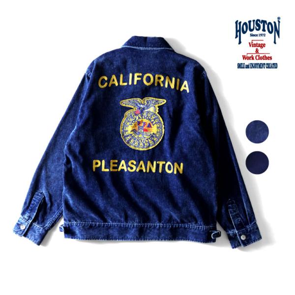 HOUSTON（ヒューストン） 51597 INDIGO CORDUROY FFA JACKET