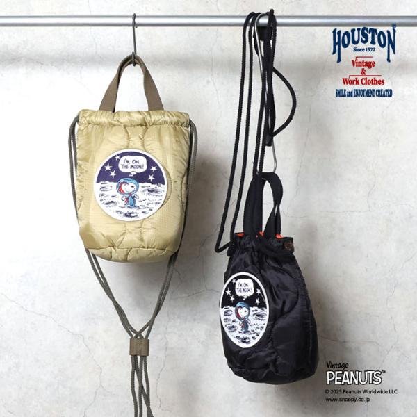 HOUSTON（ヒューストン） 6887 PEANUTS EFFECT BAG (ASTRONAUT