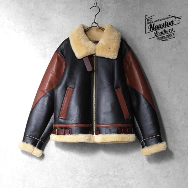 HOUSTON（ヒューストン） 8233 MOUTON B-3 FLIGHT JACKET -2POCKET