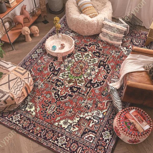 [Release date: March 28, 2025]◆全体の厚さは約6mmです。 ◆材質：（表）ポリエステル ／ 裏面：不織布(滑り止め加工)  上品で優美に、そして、華やかな、上品で豪華、エレガントタイプのペルシャデザインです。 ...