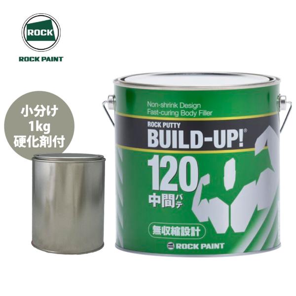 【商品説明】★ロックパテ ビルドアップシリーズをセットで販売しております。★2液型 防錆鋼板対応無収縮設計ポリエステル樹脂パテです。（商品内容）●ロックパテ ビルドアップ 120 (標準・夏型・冬型) 1kg●ロックパテ用硬化剤エロー2　2...