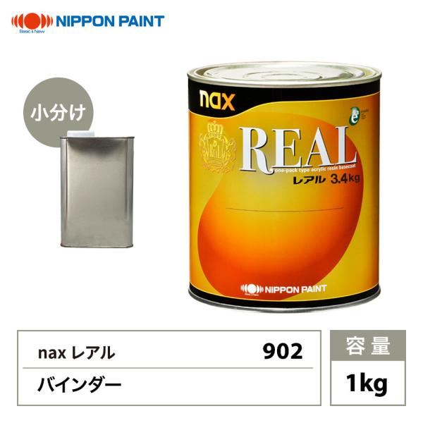 naxレアル 902 バインダー 1kg/日本ペイント 添加剤 塗料 : PROST株式