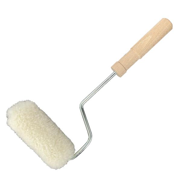 ★FRP積層用 FAローラー（羊毛ローラー）/100mm幅【用途】・ガラス繊維へFRP樹脂を塗りつける塗付用のローラーです。【用途】★ガラス繊維へＦＲＰ樹脂を塗りつける塗付用の羊毛ローラーです。★スポンジローラーに比べ、気泡が出来づらく、綺...