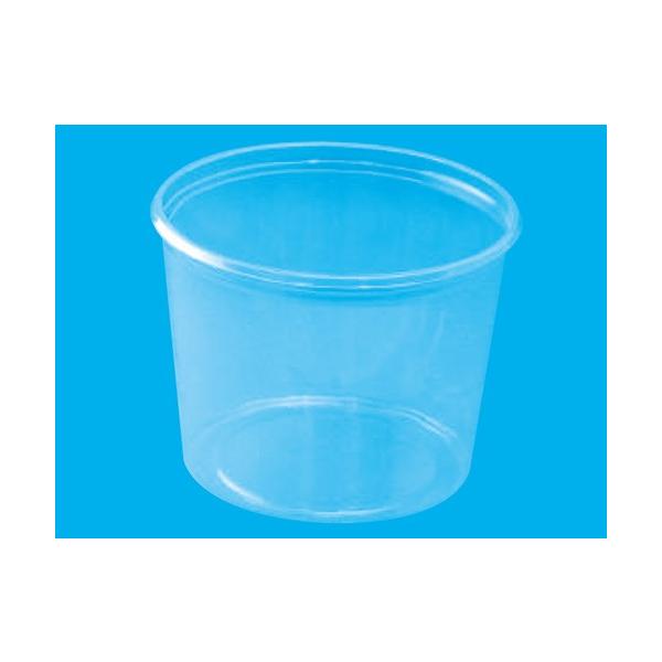 規格：φ130mm×高さ100mm材質：A-PET内容量：860cc重量/枚：15.4gメーカー：ミネロン化成工業株式会社1ケース：50枚×20本入り■ロースタックのA-PET素材の透明丸カップです。ロースタックにより約30％ケースサイズが...