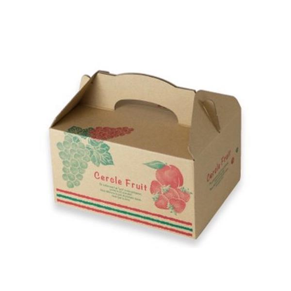 ヤマニパッケージ ぶどう箱 L-2357 サークルフルーツ SS 173×128×98mm