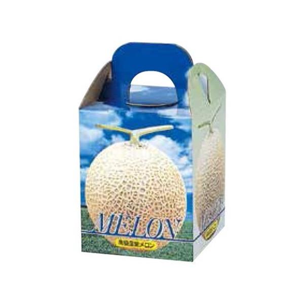 ヤマニパッケージ メロン箱 L-339T ピュアメロン 1ヶ入台紙付 160×160