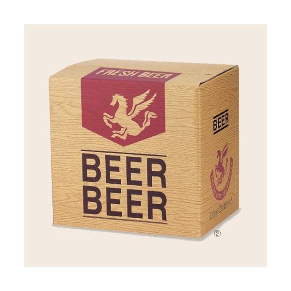 ヤマニパッケージ ビール箱 K-30 ビール 12本入 240×315×300mm 1ケース 