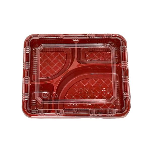 エフピコ 折箱弁当容器　本体・蓋セット エフピコチューパ 弁当容器 本体蓋セット 250g 黒 50個入り CY