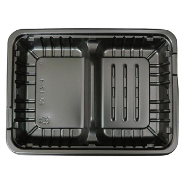 大黒工業 FM弁当容器 中D 229×169×33.3mm 内嵌合 本体蓋セット 1ケース