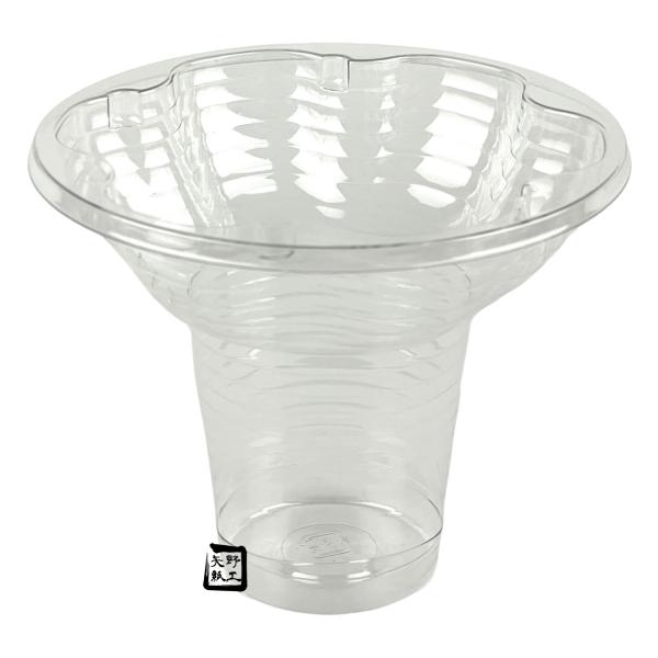 かき氷カップ プチフラワーカップ PET SB クリア 1ケース600個入り