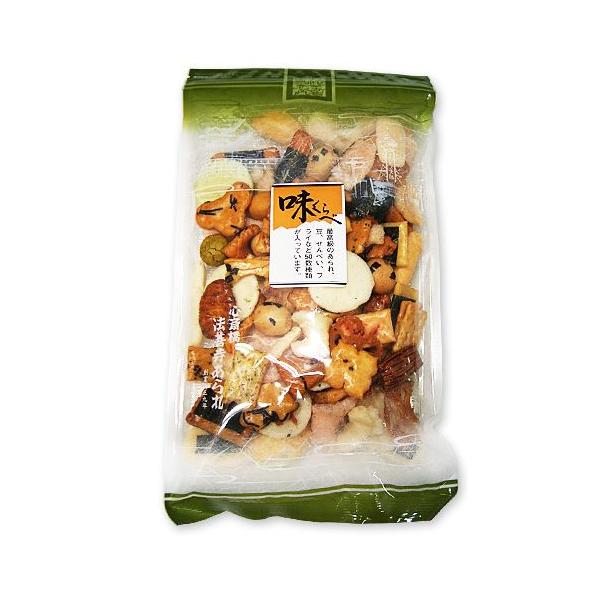 ほまれ・なると・豆がし・海老せんべい・のり巻他数々の高級な人気のある商品を一袋にミックスしました。一袋で色んな味が楽しめお買い得商品です。［分類］あられ・おかき・せんべい・かきもち