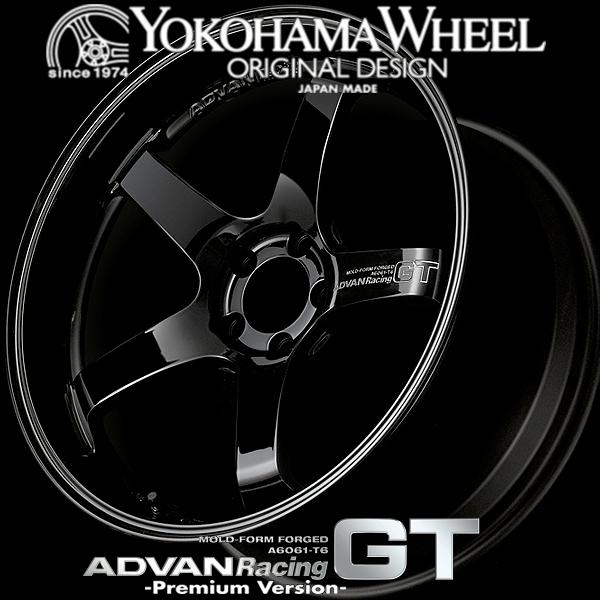値下げ　アドバンADVAN GTプレミアム19インチ タイヤホイールセット4本 アドバン レーシング GTプレミアム アルミホイール 19×10.5J 5/114.3 +