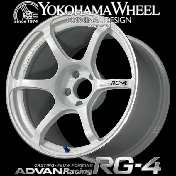 アドバン レーシング RG4 アルミホイール 18x9.5J 5/114.3 +35 M14