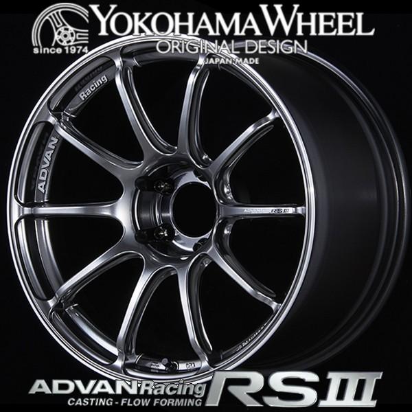 アドバン レーシング RS3 アルミホイール 18×8.5J 5/114.3 +45